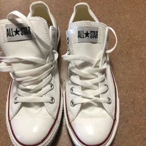 White Converse shoes